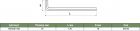 Ключ торцевой шестигранный удлиненный для труднодоступных мест, Н10,  H03SS1100